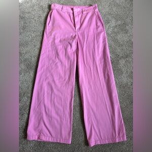 Dickies Pink Hi Rise Wide Leg Pants